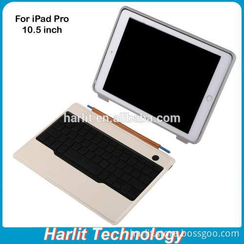 Ultra Slim Detachable Magnetic Bluetooth Keyboard With Standing Bumper Case For Apple New iPad Pro 10.5 inch